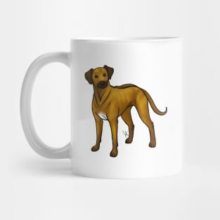 Dog - Rhodesian Ridgeback - Dark Face Mug